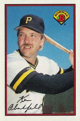#418 Ken Oberkfell - Pittsburgh Pirates - 1989 Bowman Baseball