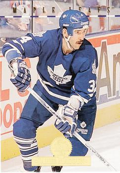 #418 Jamie Macoun - Toronto Maple Leafs - 1994-95 Leaf Hockey
