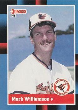 #418 Mark Williamson - Baltimore Orioles - 1988 Donruss Baseball