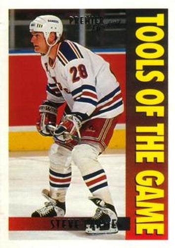 #418 Steve Larmer - New York Rangers - 1994-95 O-Pee-Chee Premier Hockey