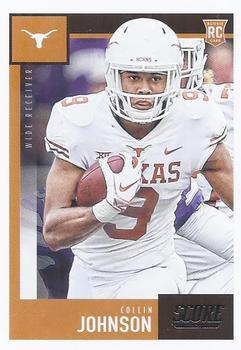 #418 Collin Johnson - Texas Longhorns - 2020 Score Football