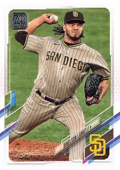#418 Dinelson Lamet - San Diego Padres - 2021 Topps Baseball
