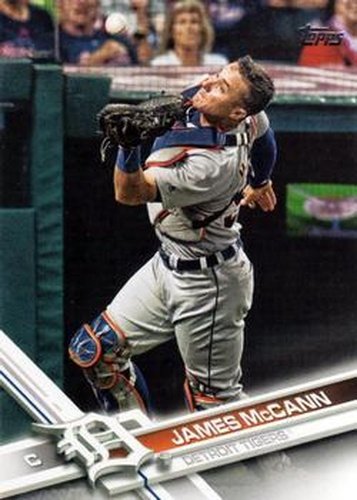 #418 James McCann - Detroit Tigers - 2017 Topps Baseball
