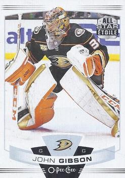 #418 John Gibson - Anaheim Ducks - 2019-20 O-Pee-Chee Hockey