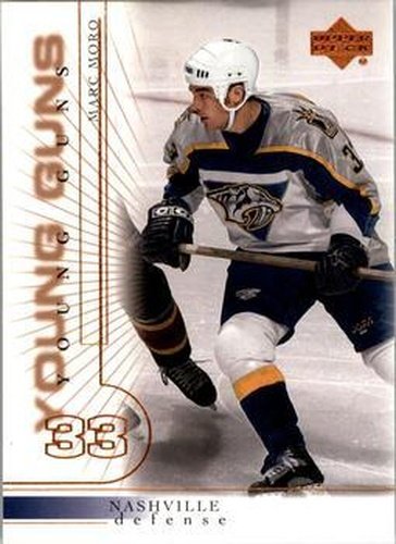#418 Marc Moro - Nashville Predators - 2000-01 Upper Deck Hockey