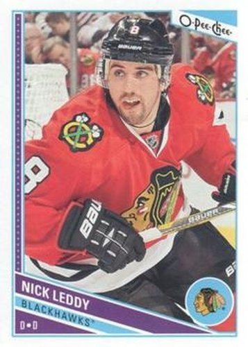 #418 Nick Leddy - Chicago Blackhawks - 2013-14 O-Pee-Chee Hockey