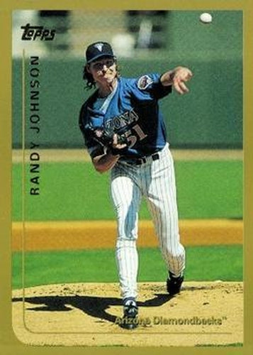 #418 Randy Johnson - Arizona Diamondbacks - 1999 Topps Baseball