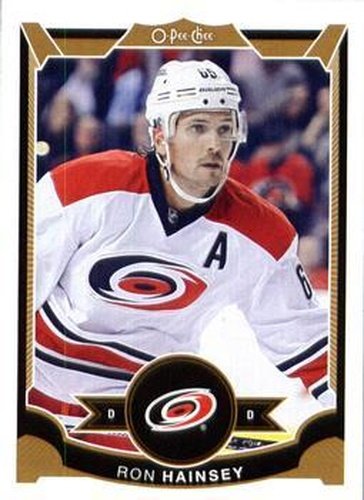 #418 Ron Hainsey - Carolina Hurricanes - 2015-16 O-Pee-Chee Hockey