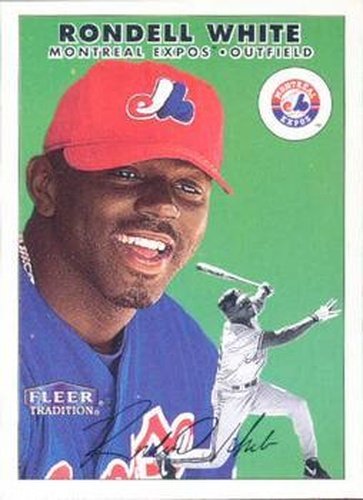 #418 Rondell White - Montreal Expos - 2000 Fleer Tradition Baseball