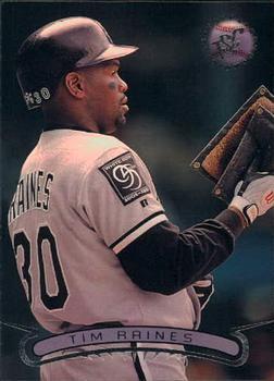 #418 Tim Raines - Chicago White Sox - 1996 Stadium Club Baseball