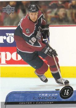 #418 Trevor Linden - Vancouver Canucks - 2002-03 Upper Deck Hockey