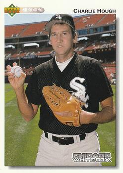 #418 Charlie Hough - Chicago White Sox - 1992 Upper Deck Baseball