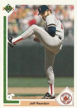 #418 Jeff Reardon - Boston Red Sox - 1991 Upper Deck Baseball