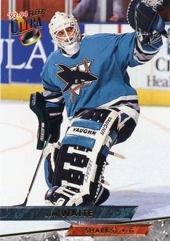 #419 Jimmy Waite - San Jose Sharks - 1993-94 Ultra Hockey