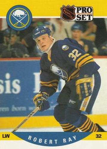 #419 Robert Ray - Buffalo Sabres - 1990-91 Pro Set Hockey