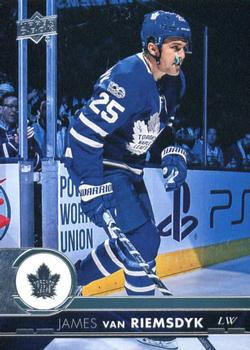 #419 James van Riemsdyk - Toronto Maple Leafs - 2017-18 Upper Deck Hockey