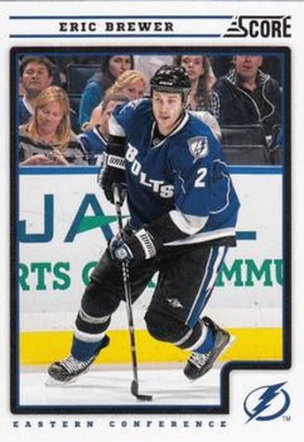 #419 Eric Brewer - Tampa Bay Lightning - 2012-13 Score Hockey