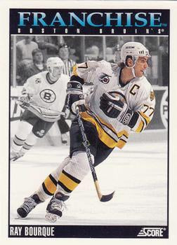 #419 Ray Bourque - Boston Bruins - 1992-93 Score USA Hockey