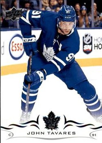 #419 John Tavares - Toronto Maple Leafs - 2018-19 Upper Deck Hockey