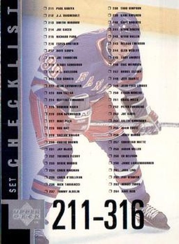 #419 Wayne Gretzky - New York Rangers - 1997-98 Upper Deck Hockey