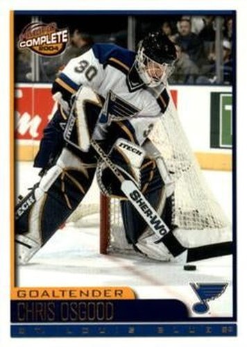 #419 Chris Osgood - St. Louis Blues - 2003-04 Pacific Complete Hockey