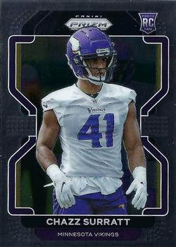 #419 Chazz Surratt - Minnesota Vikings - 2021 Panini Prizm Football