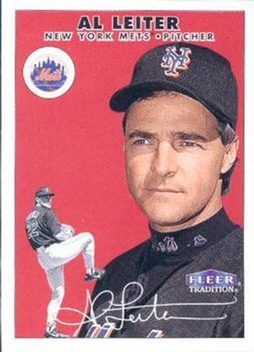 #419 Al Leiter - New York Mets - 2000 Fleer Tradition Baseball