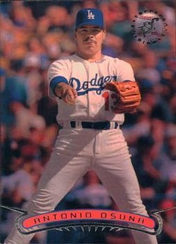 #419 Antonio Osuna - Los Angeles Dodgers - 1996 Stadium Club Baseball