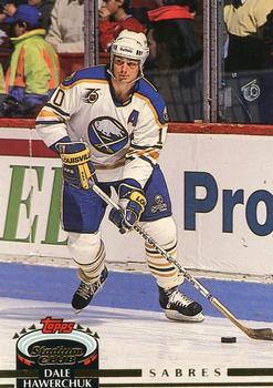 #419 Dale Hawerchuk - Buffalo Sabres - 1992-93 Stadium Club Hockey