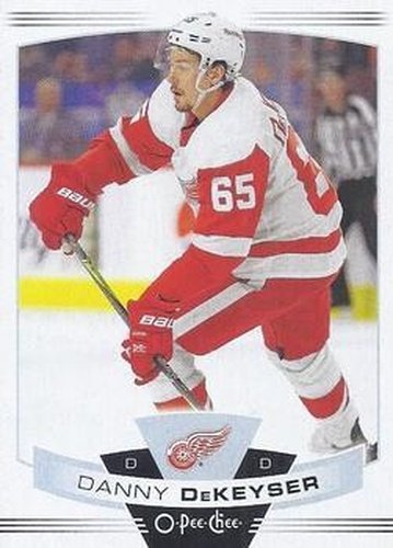 #419 Danny DeKeyser - Detroit Red Wings - 2019-20 O-Pee-Chee Hockey