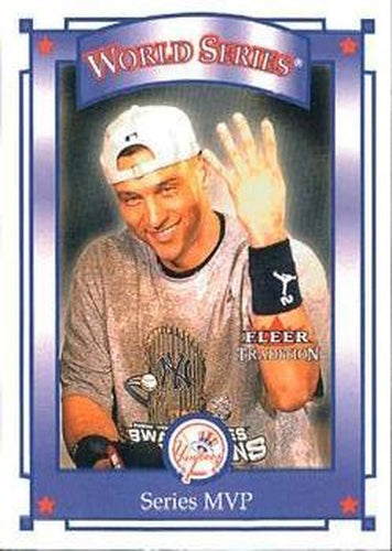#419 Derek Jeter - New York Yankees - 2001 Fleer Tradition Baseball