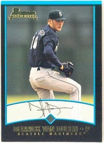 #419 Derrick Van Dusen - Seattle Mariners - 2001 Bowman Baseball