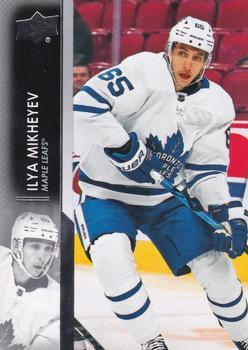 #419 Ilya Mikheyev - Toronto Maple Leafs - 2021-22 Upper Deck Hockey