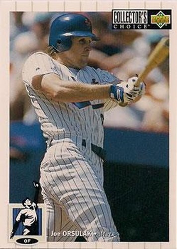 #419 Joe Orsulak - New York Mets - 1994 Collector's Choice Baseball