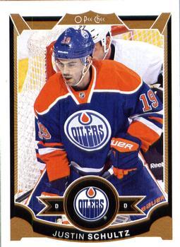 #419 Justin Schultz - Edmonton Oilers - 2015-16 O-Pee-Chee Hockey