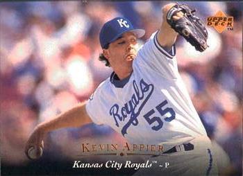 #419 Kevin Appier - Kansas City Royals - 1995 Upper Deck Baseball