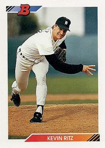 #419 Kevin Ritz - Detroit Tigers - 1992 Bowman Baseball