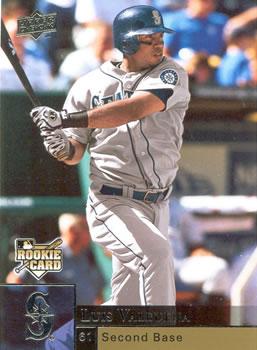 #419 Luis Valbuena - Seattle Mariners - 2009 Upper Deck Baseball