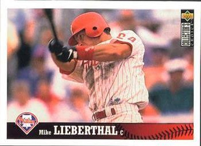 #419 Mike Lieberthal - Philadelphia Phillies - 1997 Collector's Choice Baseball