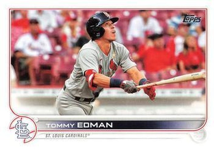 #419 Tommy Edman - St. Louis Cardinals - 2022 Topps Baseball