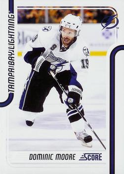 #419 Dominic Moore - Tampa Bay Lightning - 2011-12 Score Hockey