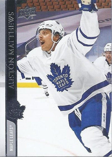 #419 Auston Matthews - Toronto Maple Leafs - 2020-21 Upper Deck Hockey