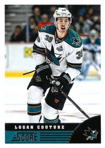 #419 Logan Couture - San Jose Sharks - 2013-14 Score Hockey