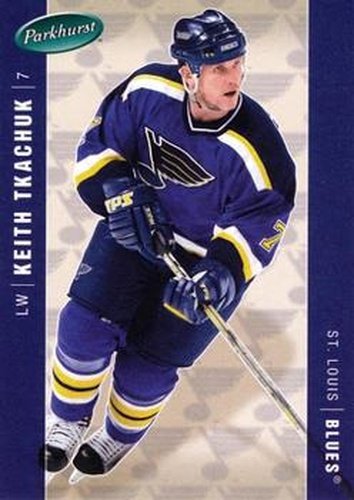 #419 Keith Tkachuk - St. Louis Blues - 2005-06 Parkhurst Hockey