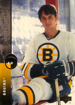 #419 Sergei Zholtok - Boston Bruins - 1994-95 Upper Deck Hockey