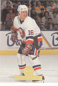 #419 Brian Mullen - New York Islanders - 1994-95 Leaf Hockey