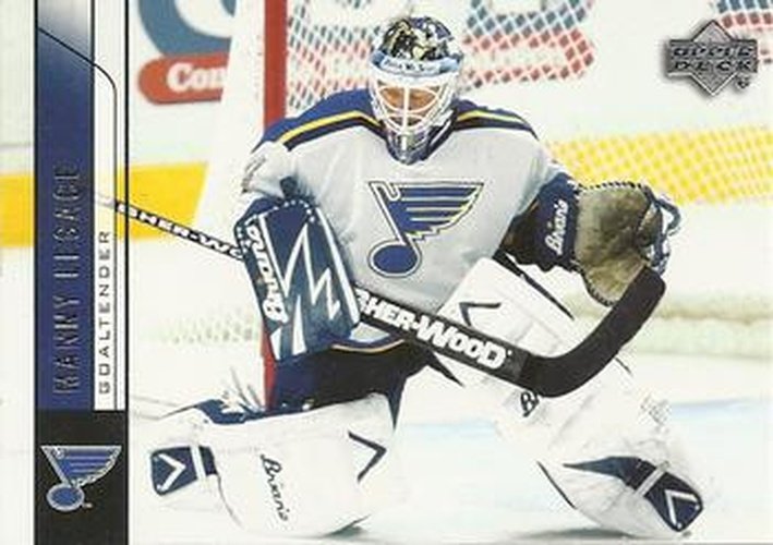 #419 Manny Legace - St. Louis Blues - 2006-07 Upper Deck Hockey
