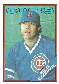 #41T Rich Gossage - Chicago Cubs - 1988 Topps Traded Baseball