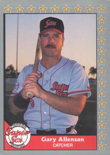 #41 Gary Allenson - Winter Haven Super Sox - 1990 Pacific Senior League Baseball