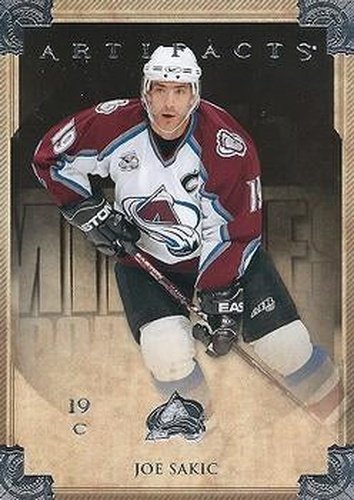 #41 Joe Sakic - Colorado Avalanche - 2013-14 Upper Deck Artifacts Hockey